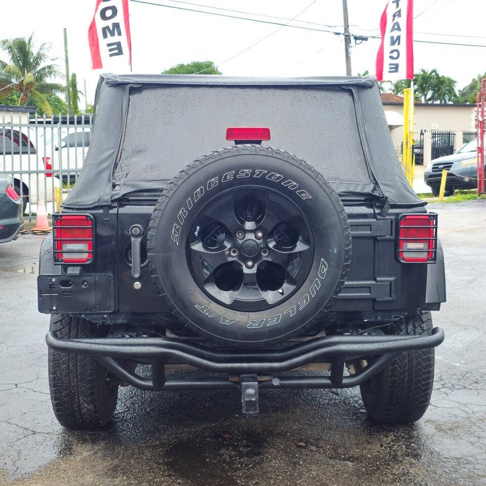 2011 Jeep Wrangler Unlimited for sale at SouthMotor Miami in Hialeah, FL