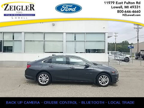 2016 Chevrolet Malibu for sale at Zeigler Ford of Plainwell- Jeff Bishop - Zeigler Ford of Lowell in Lowell MI