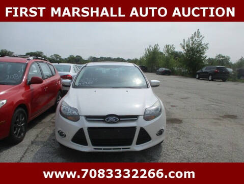 2013 Ford Focus for sale at First Marshall Auto Auction in Harvey IL