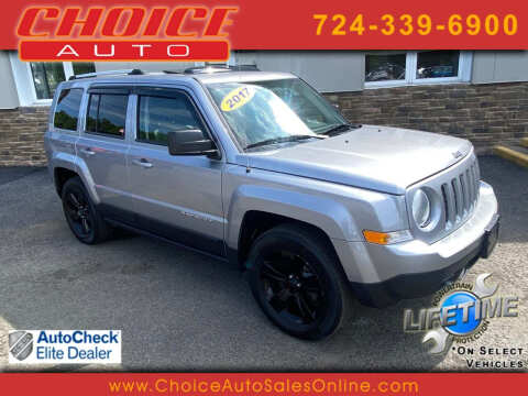 2017 Jeep Patriot for sale at CHOICE AUTO SALES in Murrysville PA