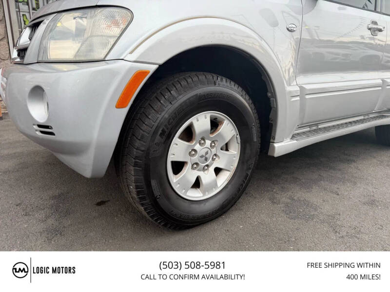 2003 Mitsubishi Montero Limited