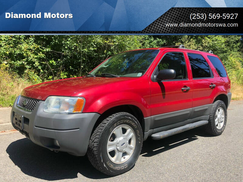 2003 Ford Escape for sale at Diamond Motors in Lakewood WA