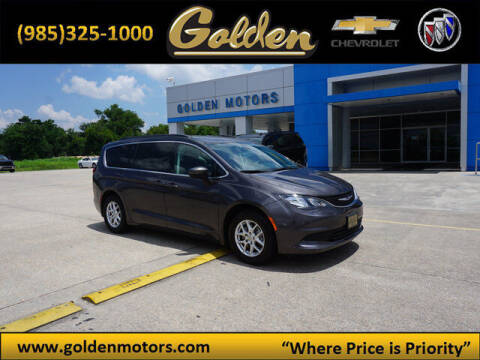 2020 Chrysler Voyager for sale at GOLDEN MOTORS in Cut Off LA