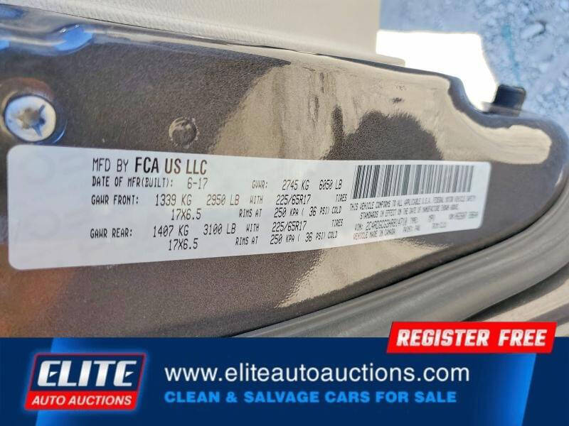 2017 Dodge Grand Caravan SXT