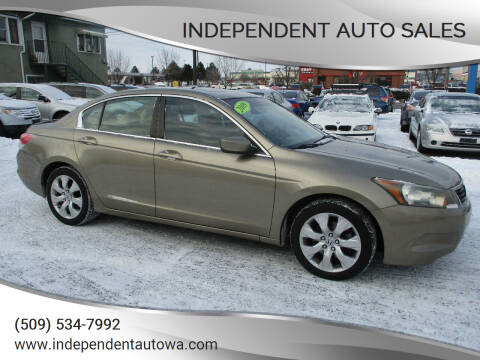 2009 Honda Accord for sale at Independent Auto Sales in Spokane Valley WA