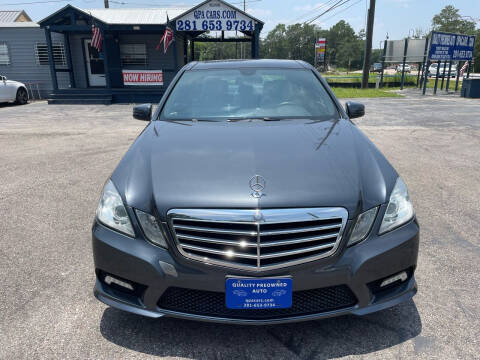 2011 Mercedes-Benz E-Class for sale at QUALITY PREOWNED AUTO in Houston TX