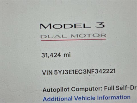 2022 Tesla Model 3 Performance