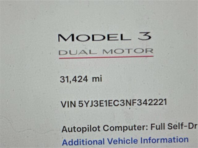 2022 Tesla Model 3 Performance