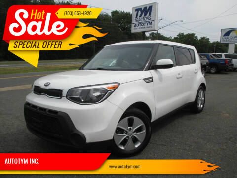 2016 Kia Soul for sale at AUTOTYM INC. in Fredericksburg VA