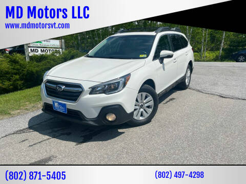 2019 Subaru Outback for sale at MD Motors LLC in Williston VT