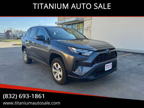 2023 Toyota RAV4 for sale at TITANIUM AUTO SALE in Houston TX