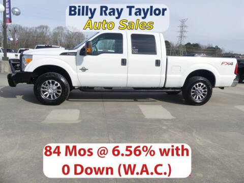 2015 Ford F-250 Super Duty for sale at Billy Ray Taylor Auto Sales in Cullman AL