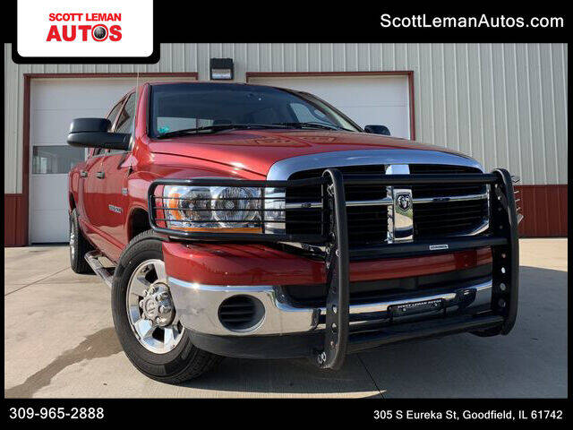 2006 Dodge Ram Pickup 2500 for sale at SCOTT LEMAN AUTOS in Goodfield IL