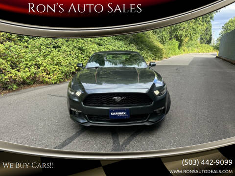 2015 Ford Mustang EcoBoost