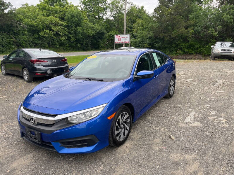 2016 Honda Civic for sale at B & B GARAGE LLC in Catskill NY