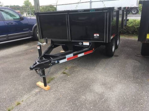 2023 NEW PT 6x10x2 DUMP TRILER 7k  gvwr for sale at Sanders Motor Company in Goldsboro NC