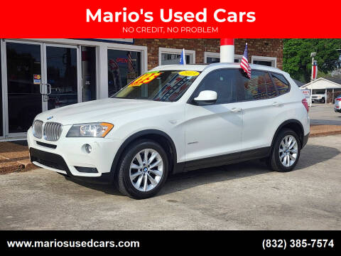 2013 BMW X3 for sale at Mario's Used Cars - South Houston Location in South Houston TX