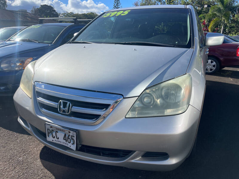 2006 Honda Odyssey for sale at PACIFIC ISLAND AUTO SALES in Wahiawa HI