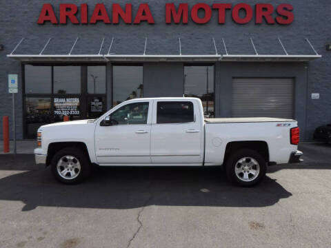 2015 Chevrolet Silverado 1500 for sale at Ariana Motors LLC- Boulder highway in Las Vegas NV