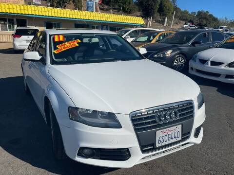 2011 Audi A4 for sale at 1 NATION AUTO GROUP in Vista CA