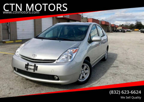 2005 Toyota Prius for sale at CTN MOTORS in Houston TX