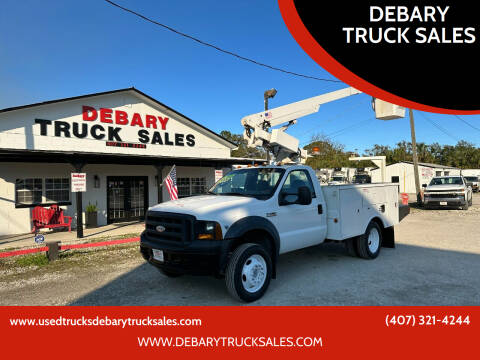 2006 Ford F-450 Super Duty for sale at DEBARY TRUCK SALES in Sanford FL