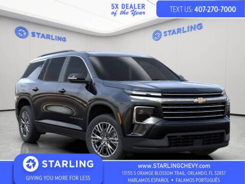 2025 Chevrolet Traverse for sale at Pedro @ Starling Chevrolet in Orlando FL