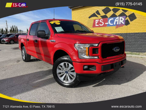 2018 Ford F-150 for sale at Escar Auto - 9809 Montana Ave Lot in El Paso TX