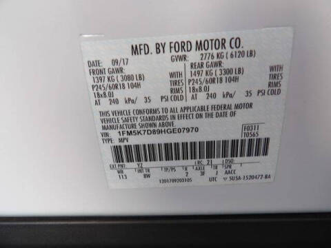 2017 Ford Explorer XLT