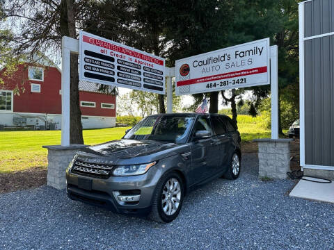 2017 Land Rover Range Rover Sport for sale at Caulfields Family Auto Sales in Bath PA