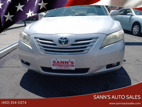 2007 Toyota Camry for sale at Sann's Auto Sales in Baltimore MD