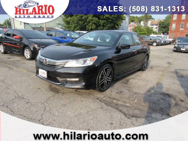2016 Honda Accord for sale at Hilario's Auto Sales in Worcester MA
