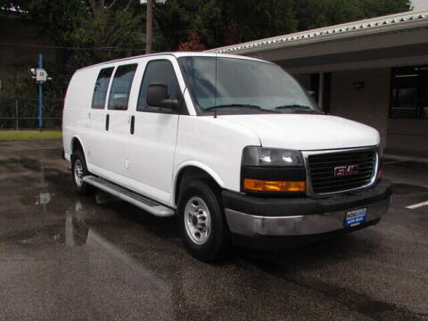 2021 GMC Savana for sale at MOBILEASE INC. AUTO SALES in Houston TX