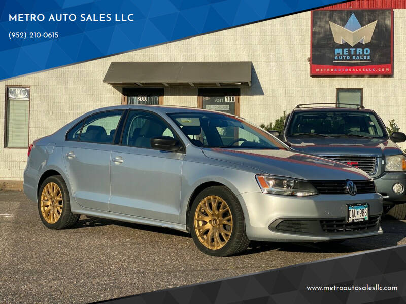 2013 Volkswagen Jetta for sale at METRO AUTO SALES LLC in Lino Lakes MN