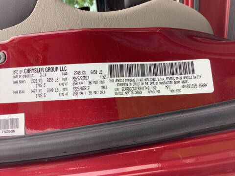 2014 Dodge Grand Caravan SXT