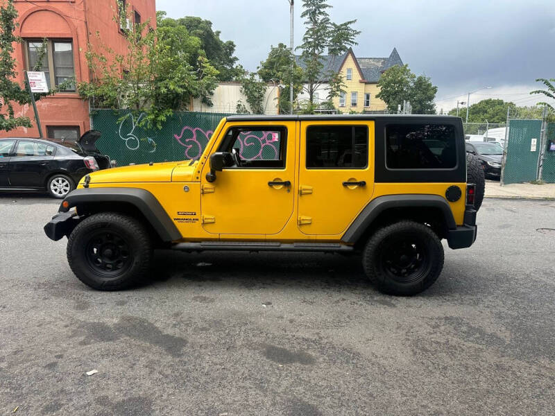 2015 Jeep Wrangler Unlimited for sale at BLS AUTO SALES LLC in Bronx NY