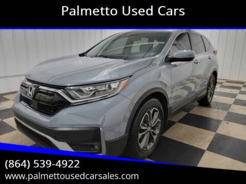 2020 Honda CR-V for sale at Palmetto Used Cars in Piedmont SC