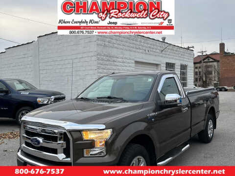 2016 Ford F-150 for sale at CHAMPION CHRYSLER CENTER in Rockwell City IA