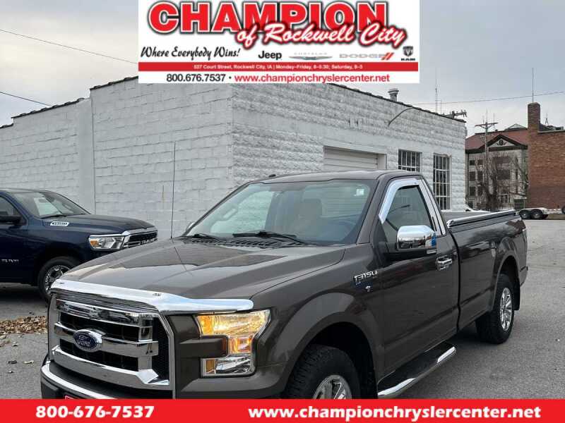 2016 Ford F-150 for sale at CHAMPION CHRYSLER CENTER in Rockwell City IA