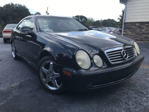 2002 Mercedes-Benz CLK for sale at NO FULL COVERAGE AUTO SALES LLC in Austell GA