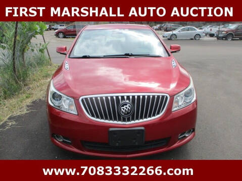 2013 Buick LaCrosse for sale at First Marshall Auto Auction in Harvey IL