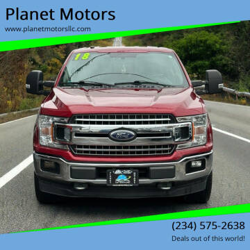 2018 Ford F-150 for sale at Planet Motors in Youngstown OH