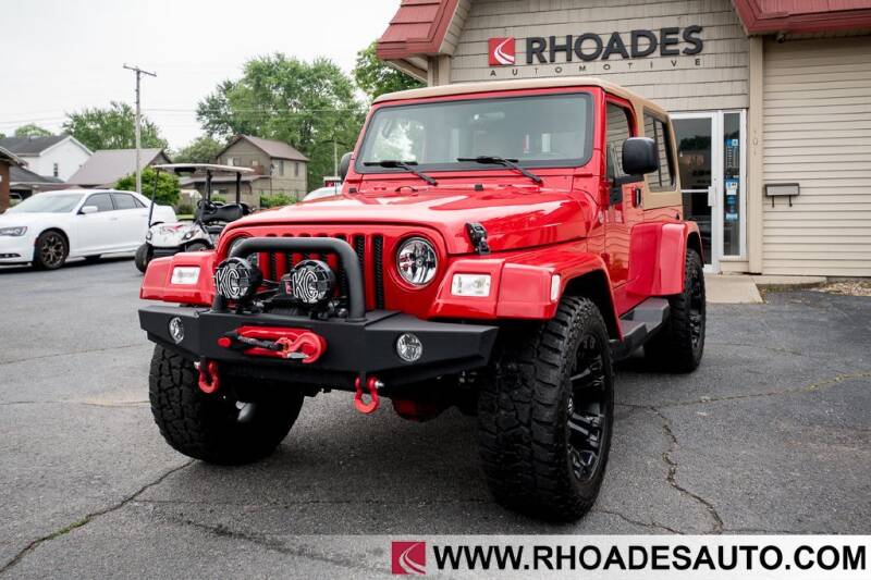 2006 Jeep Wrangler for sale at Rhoades Automotive Inc. in Columbia City IN