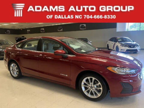 2019 Ford Fusion Hybrid for sale at Adams Auto Group Inc. in Charlotte NC