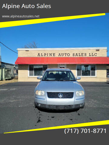 2003 Volkswagen Passat for sale at Alpine Auto Sales in Carlisle PA