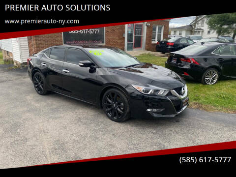 2017 Nissan Maxima for sale at PREMIER AUTO SOLUTIONS in Spencerport NY