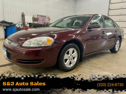 2007 Chevrolet Impala for sale at S&J Auto Sales in South Haven MN