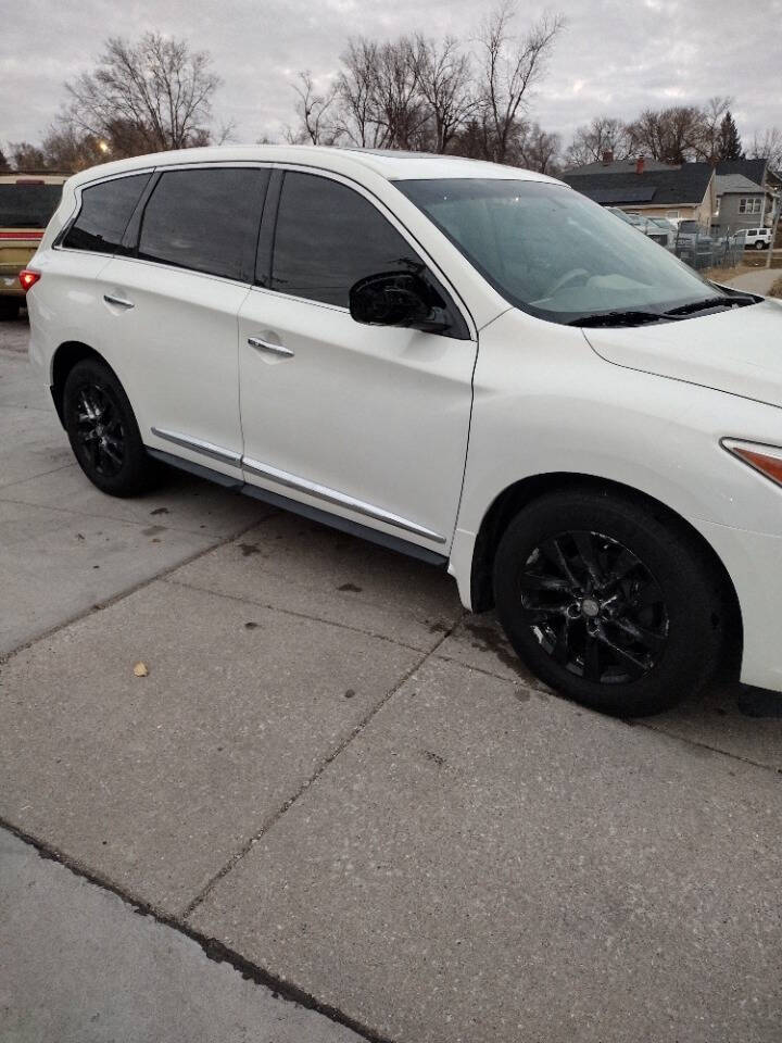 2013 INFINITI JX35 for sale at AK Used Auto Sales LLC in Omaha, NE