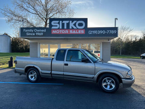 2001 Chevrolet S-10 for sale at SITKO MOTOR SALES INC in Cedar Lake IN