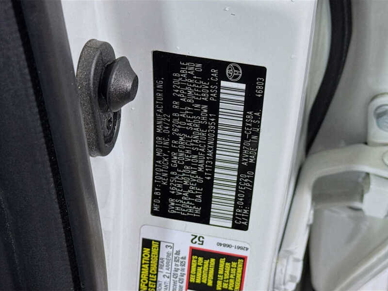 2022 Toyota Camry Hybrid SE Nightshade